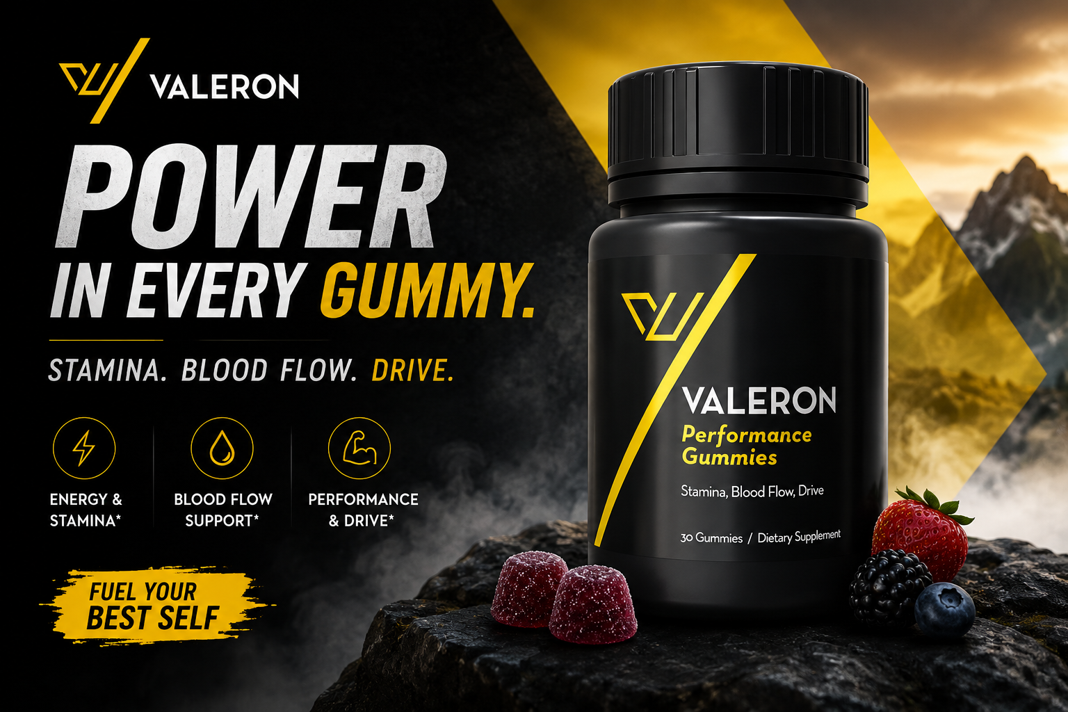 Power in every Valeron gummy